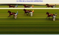 4�me course, Prix de la ville de Carpentras, PMU national, arriv�e 3-4-13 dicqualifi�, 2-6-8-16