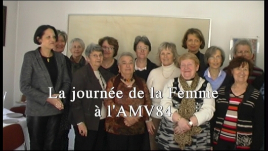 Association des Maires du Vaucluse - La journ�e de la Femme - Le 14 mars 2013, Monsieur Jean-Pierre Lambertin Pr�sident de l'Association des Maires du Vaucluse et Madame Francine Menard Directrice de l'AMV84 ont re�u les Femmes Maires ou leurs repr�sentantes Adjointes aux Maires pour c�l�brer 