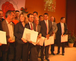 Comme chaque ann�e la f�te de la Saint Marc a lieu le dernier vendredi d�avril, c�est l�occasion de r�compenser les meilleurs vins de C�teauneuf du Pape