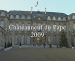 Le DVD de Ch�teauneuf du Pape 2009 de 35 minutes est disponible (voir l'extrait 2 minutes ).
A commander en Mairie ou � sud tv locale Hameau Saint V�ran 84190 Beaumes de Venise, envoyer un ch�que de 16 � avec votre adresse pour l'envoi.
Il existe un DVD 2003, 2004, 2005, 2006, 2007 et 2008( m�me tarif)
V�rifiez bien que votre lecteur DVD lise les DVD-R
